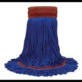 MaxiPlus® Mop Head Large (LG) Blue Microfiber Loop End 5IN Headband 1/Each