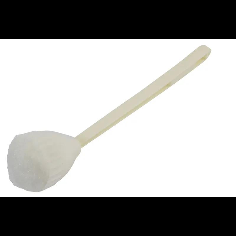 Toilet Bowl Mop Plastic Acrylic White Squeeze Cup 1/Each