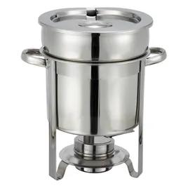 Soup Warmer 7 QT Round Stainless Steel 1/Set