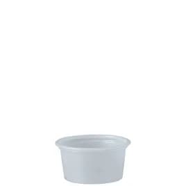 Solo® Cold Souffle & Portion Cup 0.75 OZ PS Translucent 250 Count/Bag 10 Bags/Case 2500 Count/Case