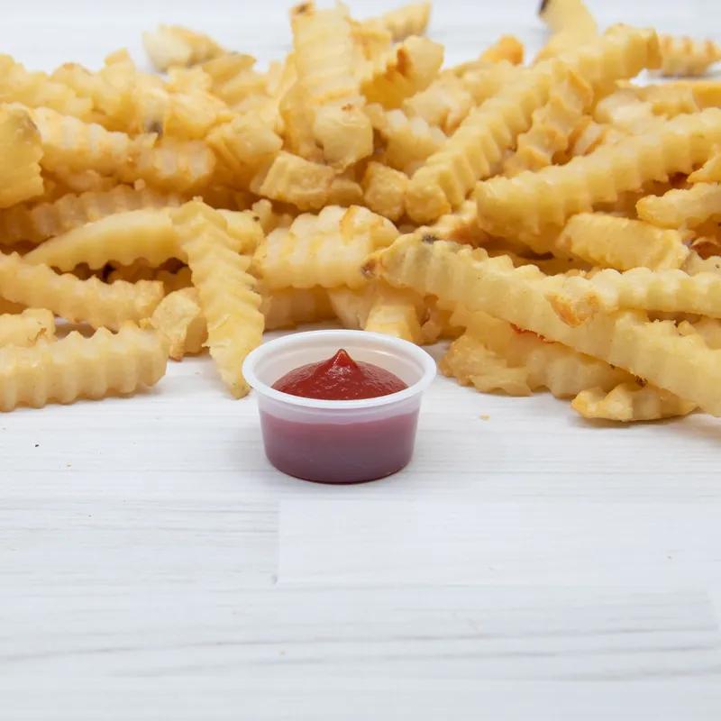 Solo® Cold Souffle & Portion Cup 0.75 OZ PS Translucent 250 Count/Bag 10 Bags/Case 2500 Count/Case