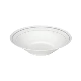WNA Bowl 10 OZ Plastic White Silver 150/Case