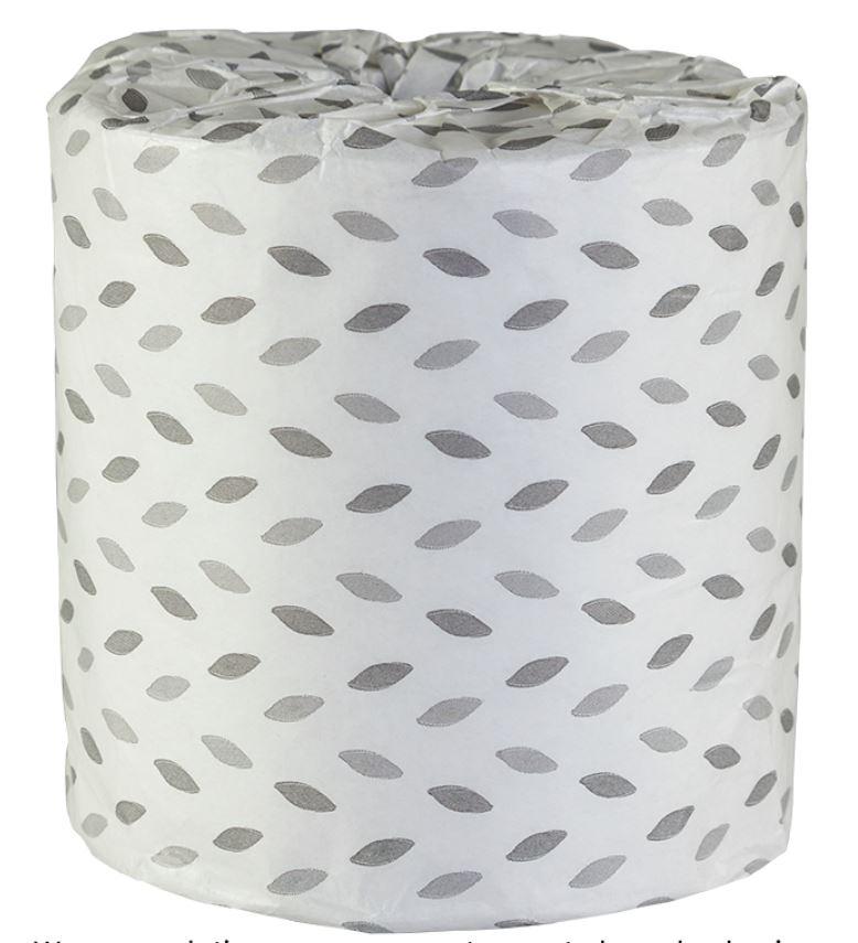 Toilet Paper & Tissue Roll 2PLY Soft 500 Sheets/Roll 96 Rolls/Case 48000 Sheets/Case