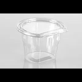 Fresh N' Sealed® Parfait Dessert Container Base & Lid Combo With Flat Lid 9 OZ PET Clear Round 240/Case