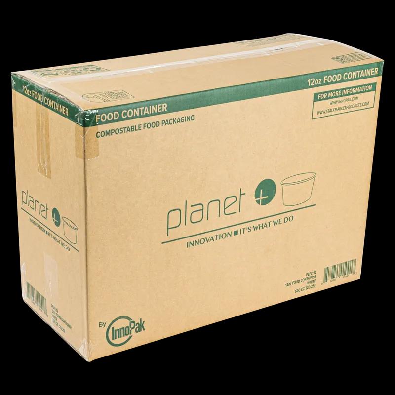 Planet+® Food Container Base 12 OZ Paper PLA Multicolor Round 500/Case