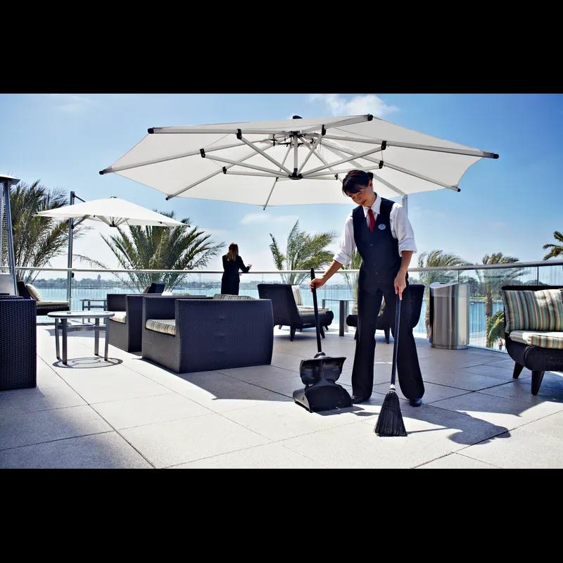 Lobby Dust Pan Black Plastic Cover 1/Each