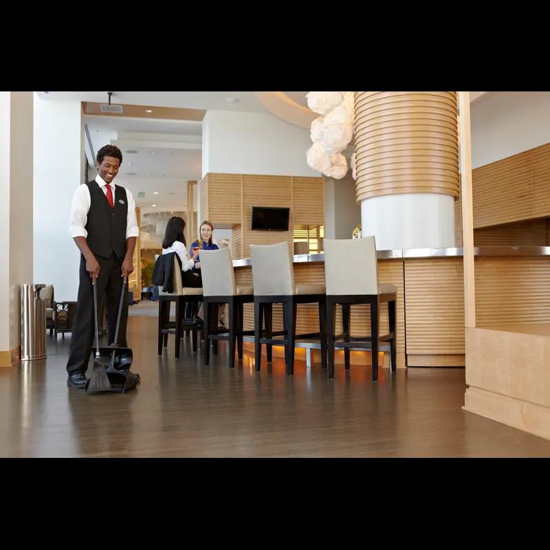 Lobby Dust Pan Black Plastic Cover 1/Each