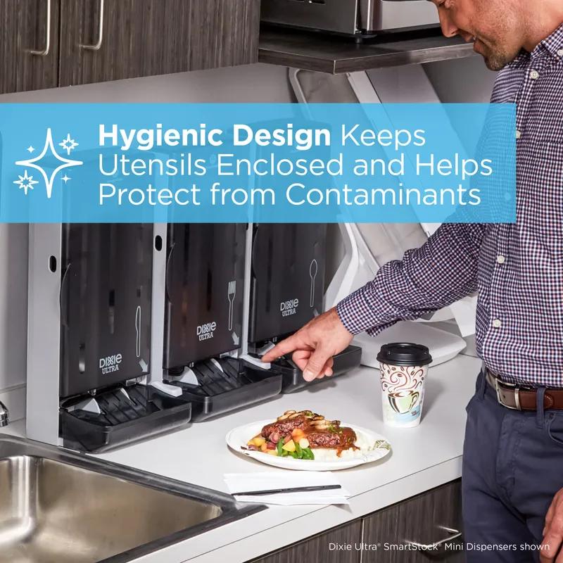 Dixie® Ultra SmartStock® Series-O Fork PLA Natural Refill 960/Case