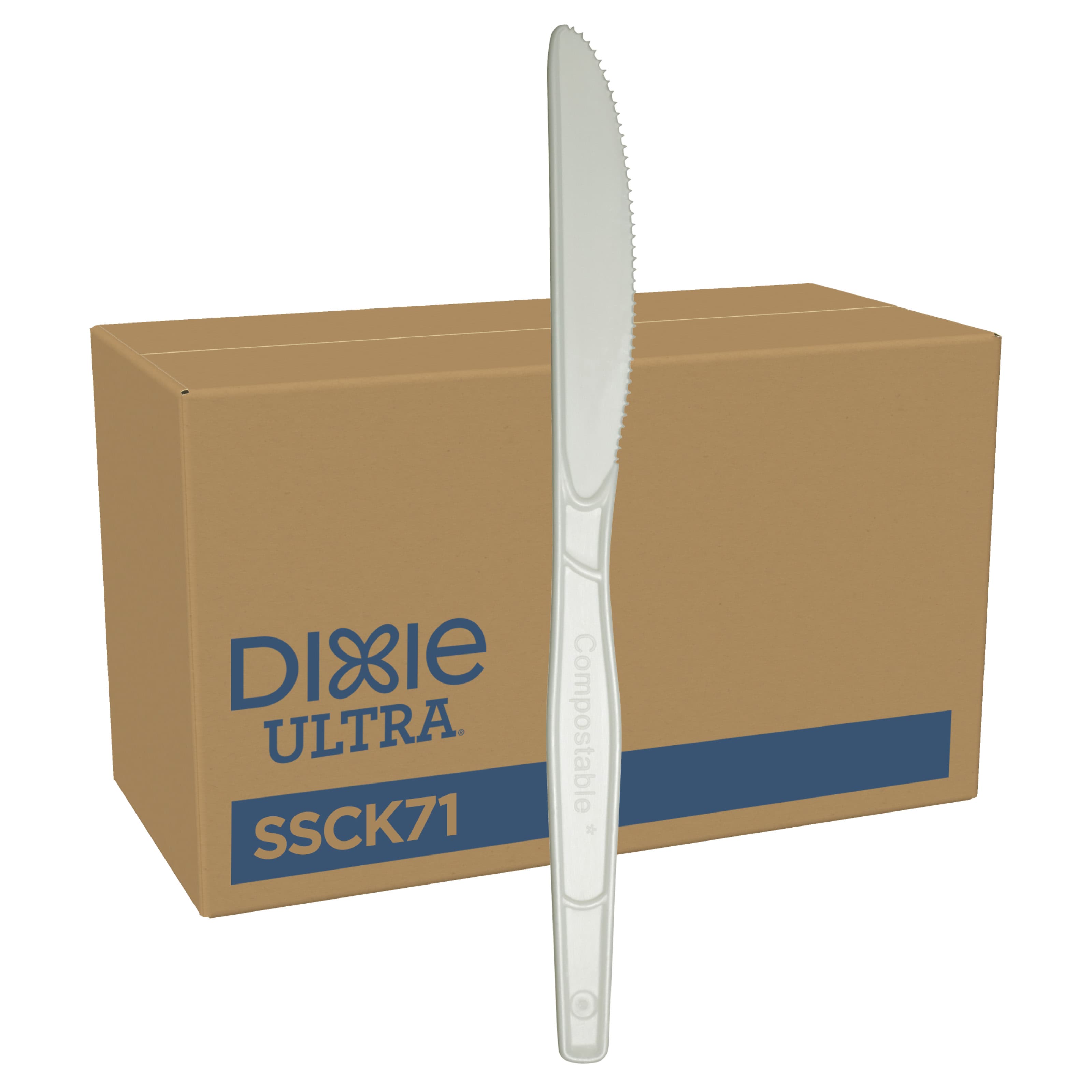 Dixie® Ultra SmartStock® Series-O Knife PLA Natural Refill 960/Case