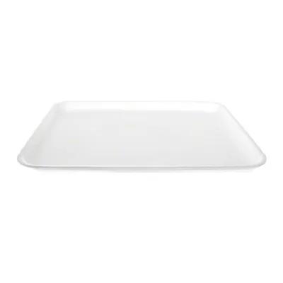 8S/38 Meat Tray 10X8X0.5 IN Polystyrene Foam White Rectangle 500/Case
