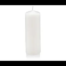 Pillar Candle 3X6 IN 100-HR White 12/Case