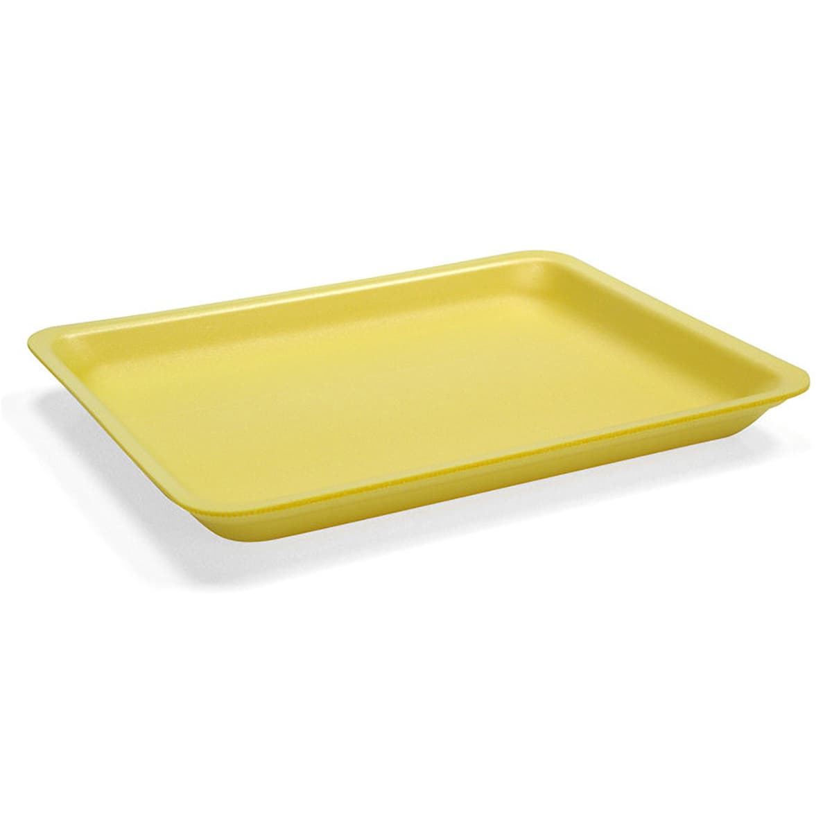 9P Processor Tray 11.75X9.125X1.16 IN Polystyrene Foam Yellow Rectangle Heavy 150/Case