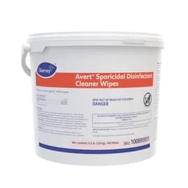 Avert® Disinfectant Cleaner Wipe Sporicidal 160 Count/Pack 4 Packs/Case 640 Count/Case