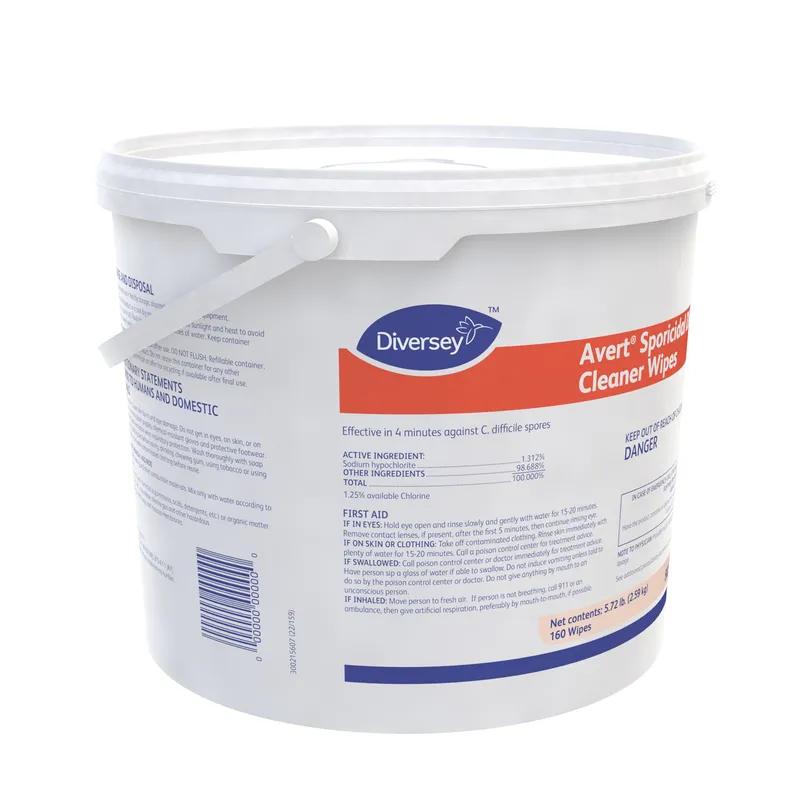 Avert® Disinfectant Cleaner Wipe Sporicidal 160 Count/Pack 4 Packs/Case 640 Count/Case