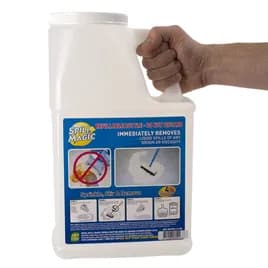 Spill Magic Dispensing Container 3 LB Plastic Clear White 1/Each