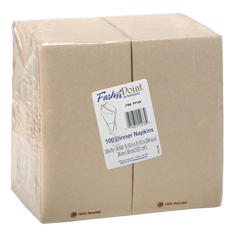 FashNpoint® Dinner Napkins Kraft Paper 800/Case
