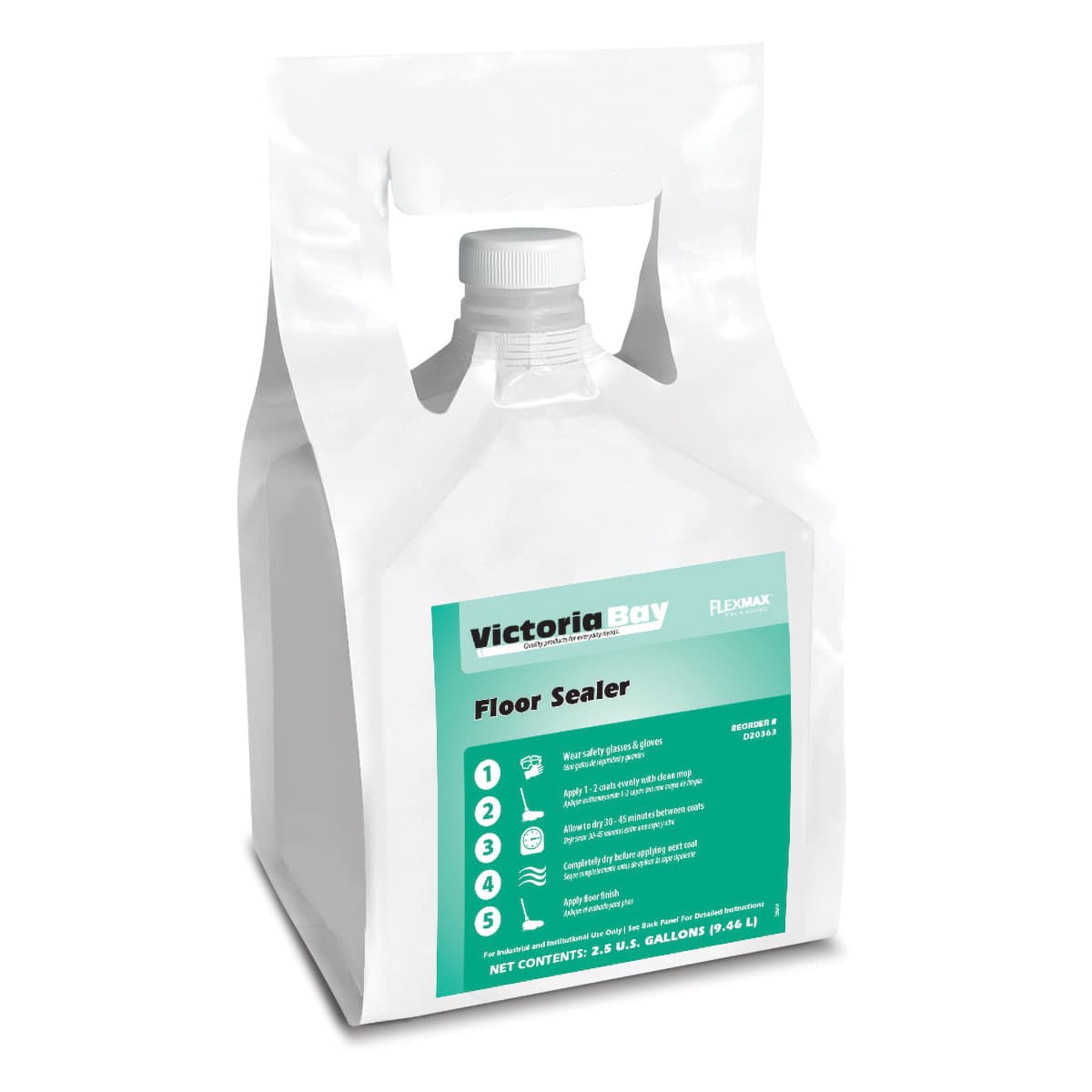 Victoria Bay Floor Sealer & Finish 2.5 GAL RTU Acrylic 2/Case