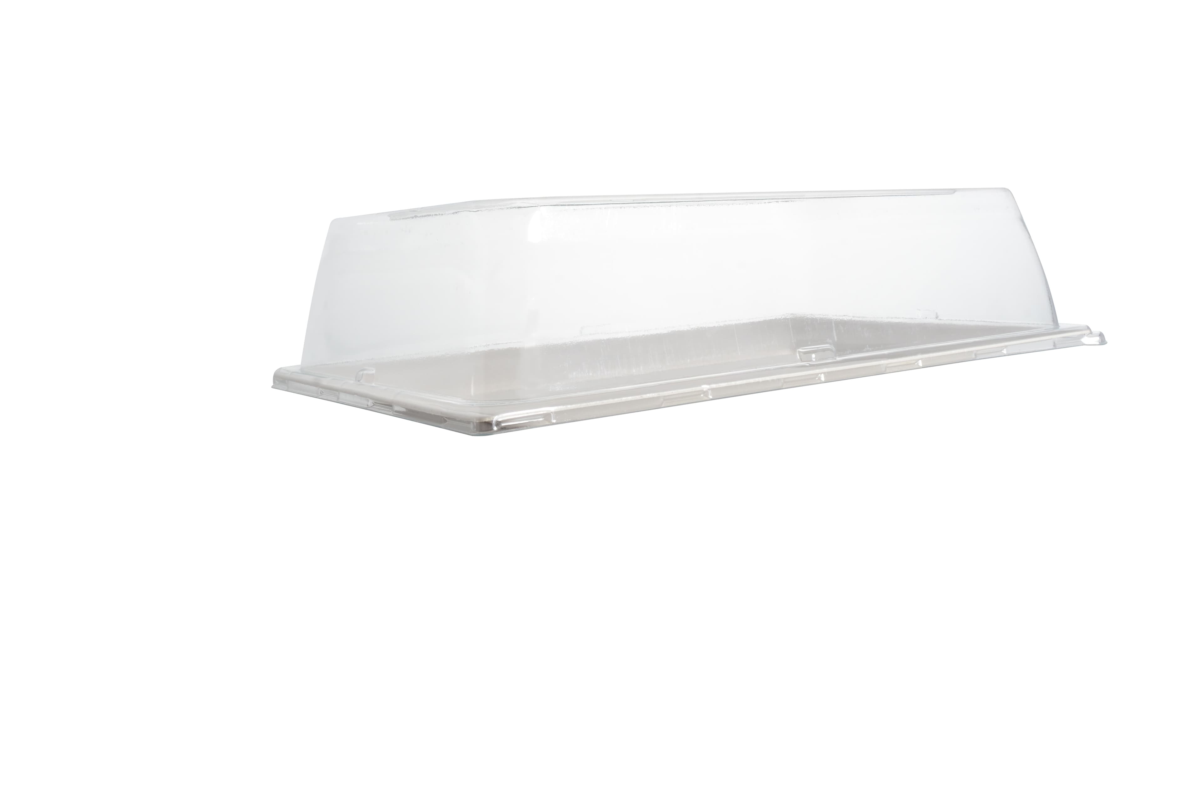 Lid Dome 12X7 IN Rectangle For Plate Vented 120/Case