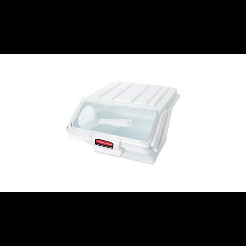ProSave® Ingredient Bin 15X11.75X8.5 IN 40 Cup White PP PC Food Safe With Scoop 1/Each
