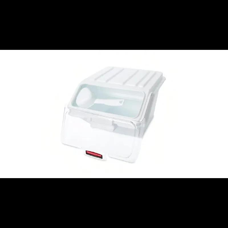 ProSave® Ingredient Bin 15X11.75X8.5 IN 40 Cup White PP PC Food Safe With Scoop 1/Each