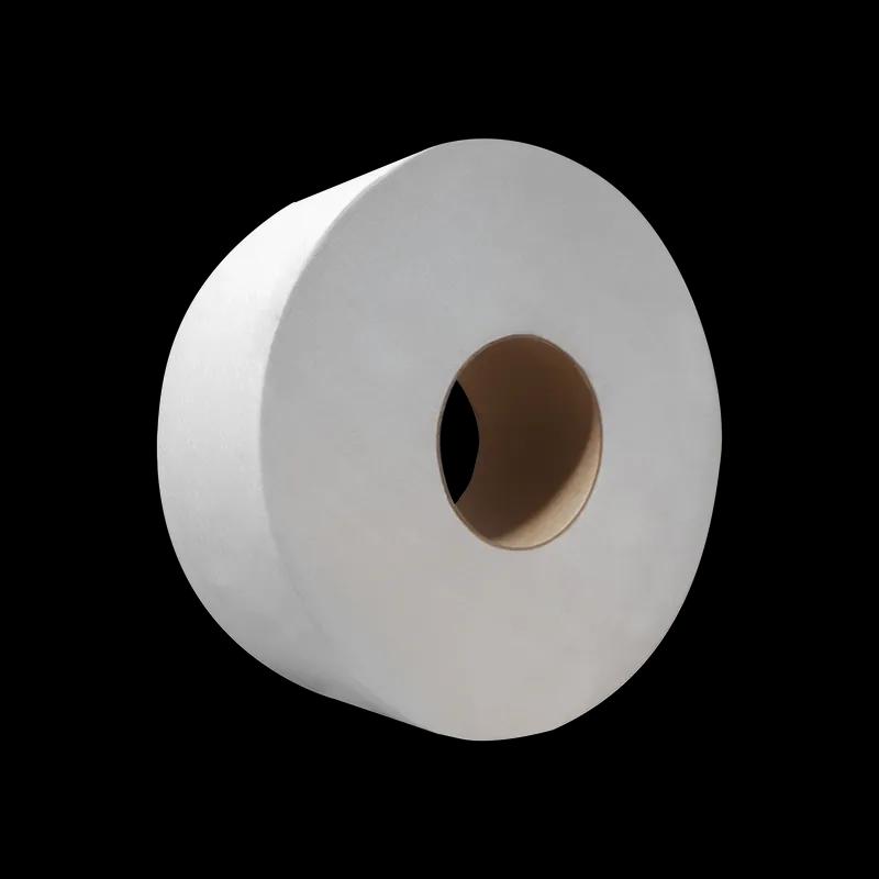 Toilet Paper & Tissue Roll 2000 FT 1PLY White Jumbo (JRT) 9IN Roll 12/Case