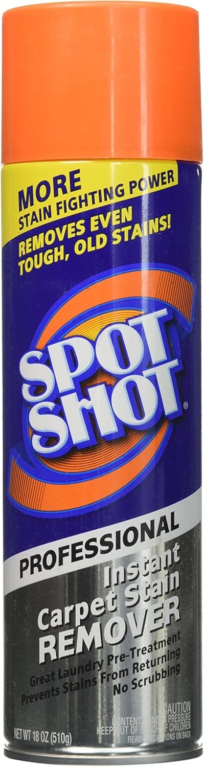 Spot Shot® Fresh Scent Spot Remover Stain Remover 18 OZ Carpet Aerosol 12/Case