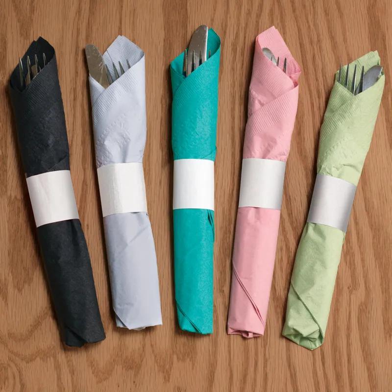 Napkin Bands 1.5X4.25 IN White Paper 2500/Carton