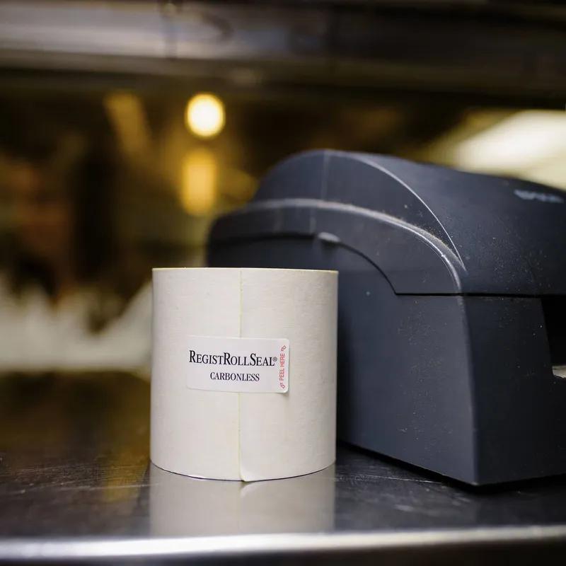 RegistRoll Register Tape Roll 3IN X100FT Paper 2PLY White Carbonless 30/Case