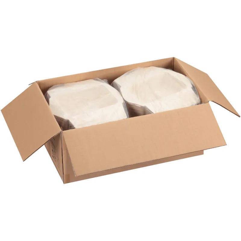 Take-Out Container Fold-Top With Flat Lid 5.8X8.3X2.08 IN Pulp Fiber Kraft Rectangle 150/Case
