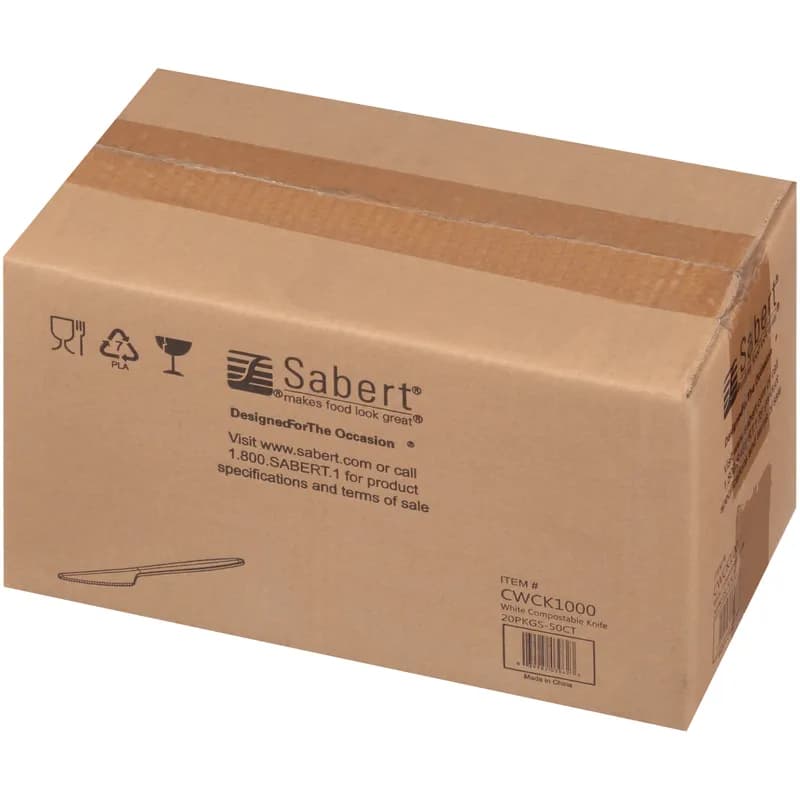 Knife PLA White 1000/Case
