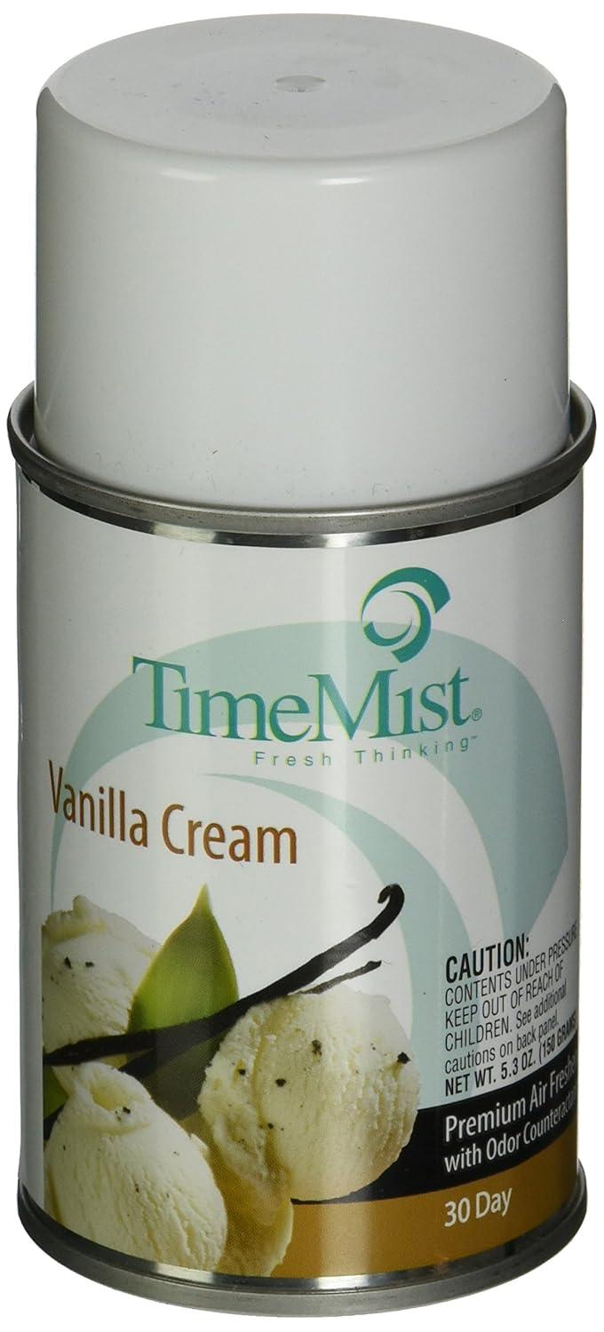 TimeMist Air Freshener Vanilla 30-Day Air Care System 12 Count/Case