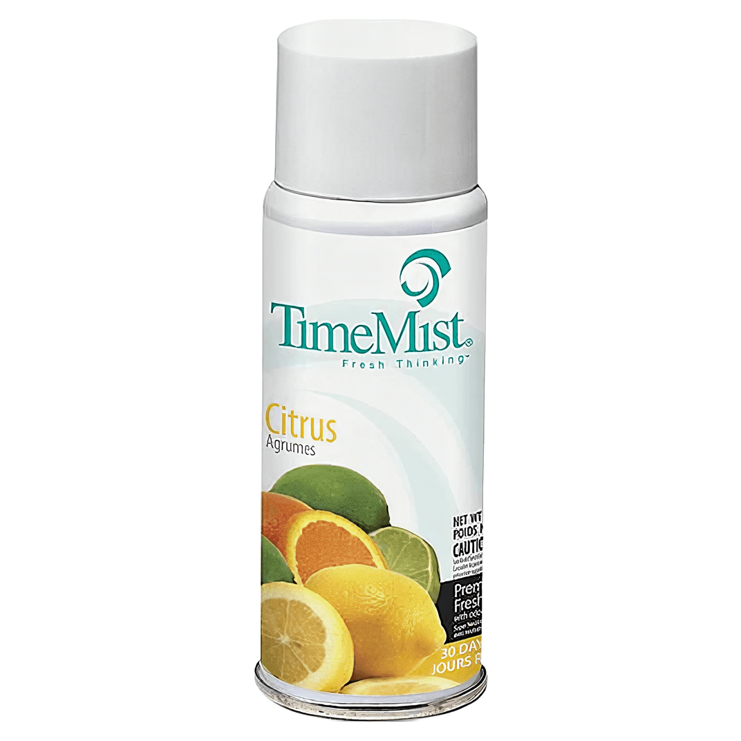 TimeMist Air Freshener Citrus Scent 5.3 FLOZ 30-Day Air Care System 12/Case