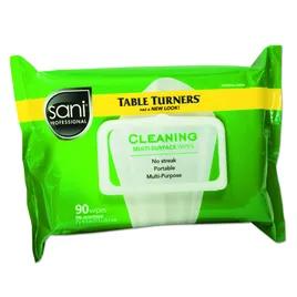Sani Professional® Table Turner Cleaning Wipe Disposable Multi-Surface 12/Case