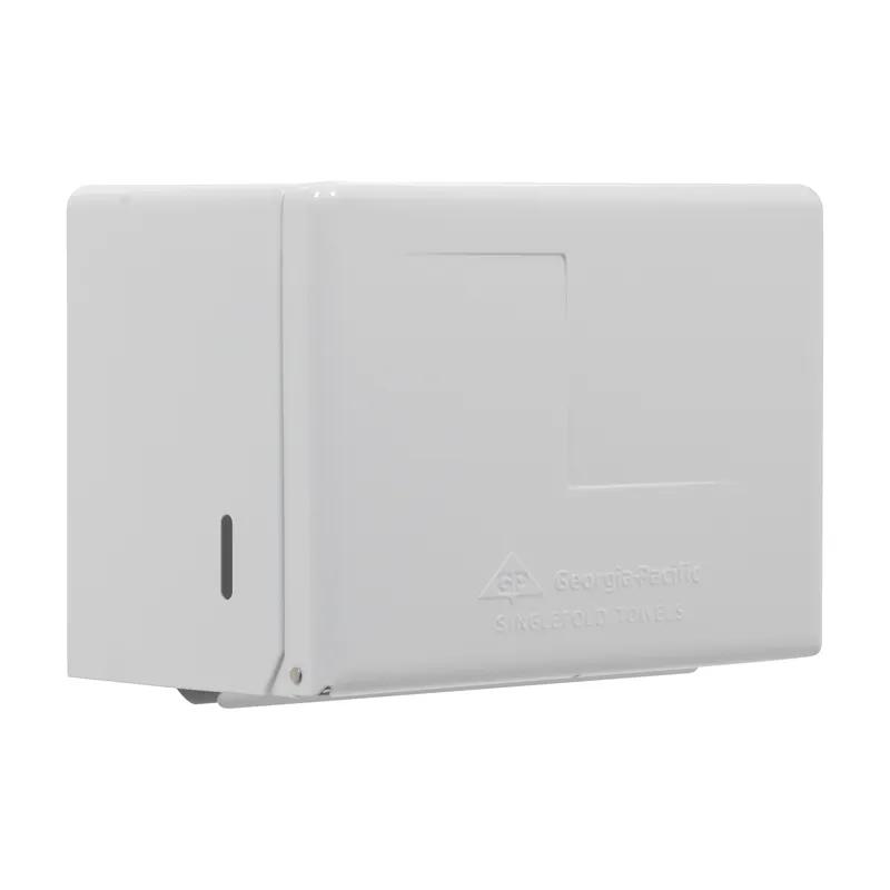 Georgia-Pacific Pro® Paper Towel Dispenser 6.625X11.625X8.125 IN Metal White Single Fold 1/Each