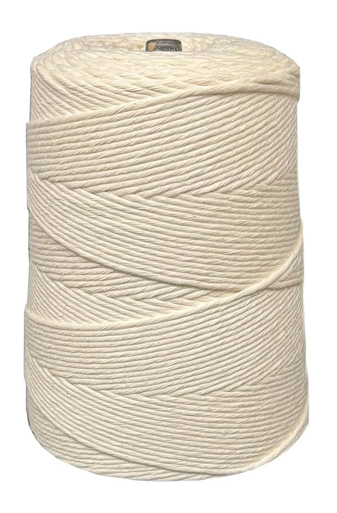 Twine 2520 FT 2 LB Polyester Cotton 16PLY Cone 1/Each