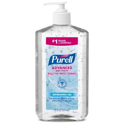Purell® Hand Sanitizer 20 OZ 2.01X3.66X8.2 IN Clean Scent 12/Case