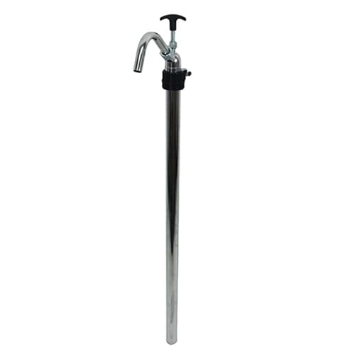 Impact® Drum Pump Chrm Pltd Steel Fits 15, 30, & 55 GAL Drum W/2IN Ntnl Pipe Thrd Pumps 22 OZ per Strk Self Prim 1/Each