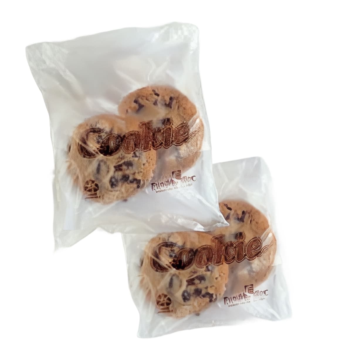 Snack Bag 5.75X5.5 IN HDPE White Cookie With Flip Top Closure Saddlepack 2000/Case