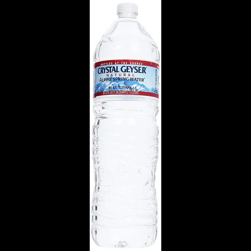 Crystal Geyser® Spring Water Flat Cap 12/Case
