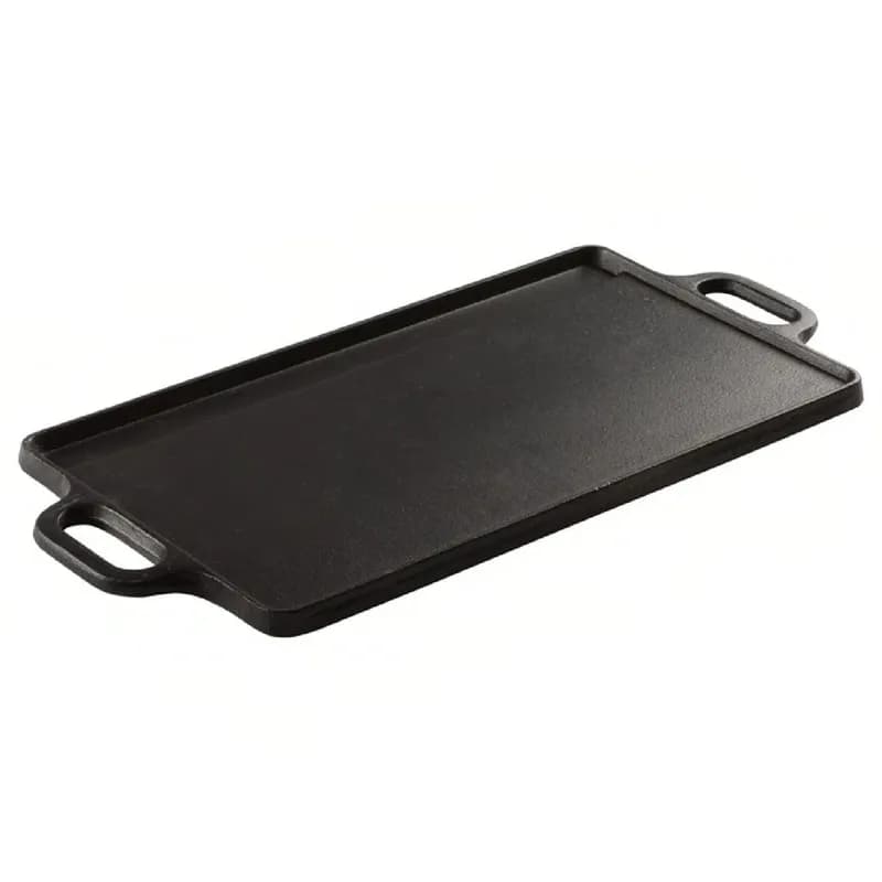 Griddle Grill 20X9.5X0.625 IN Cast Iron Reversible 1/Each