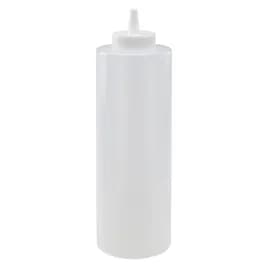 Squeeze Bottle 24 OZ Plastic Clear 12/Dozen