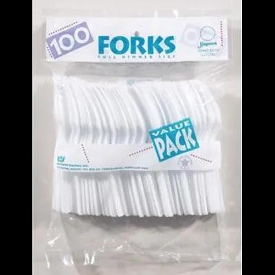 Fork White Medium Weight 1000/Case