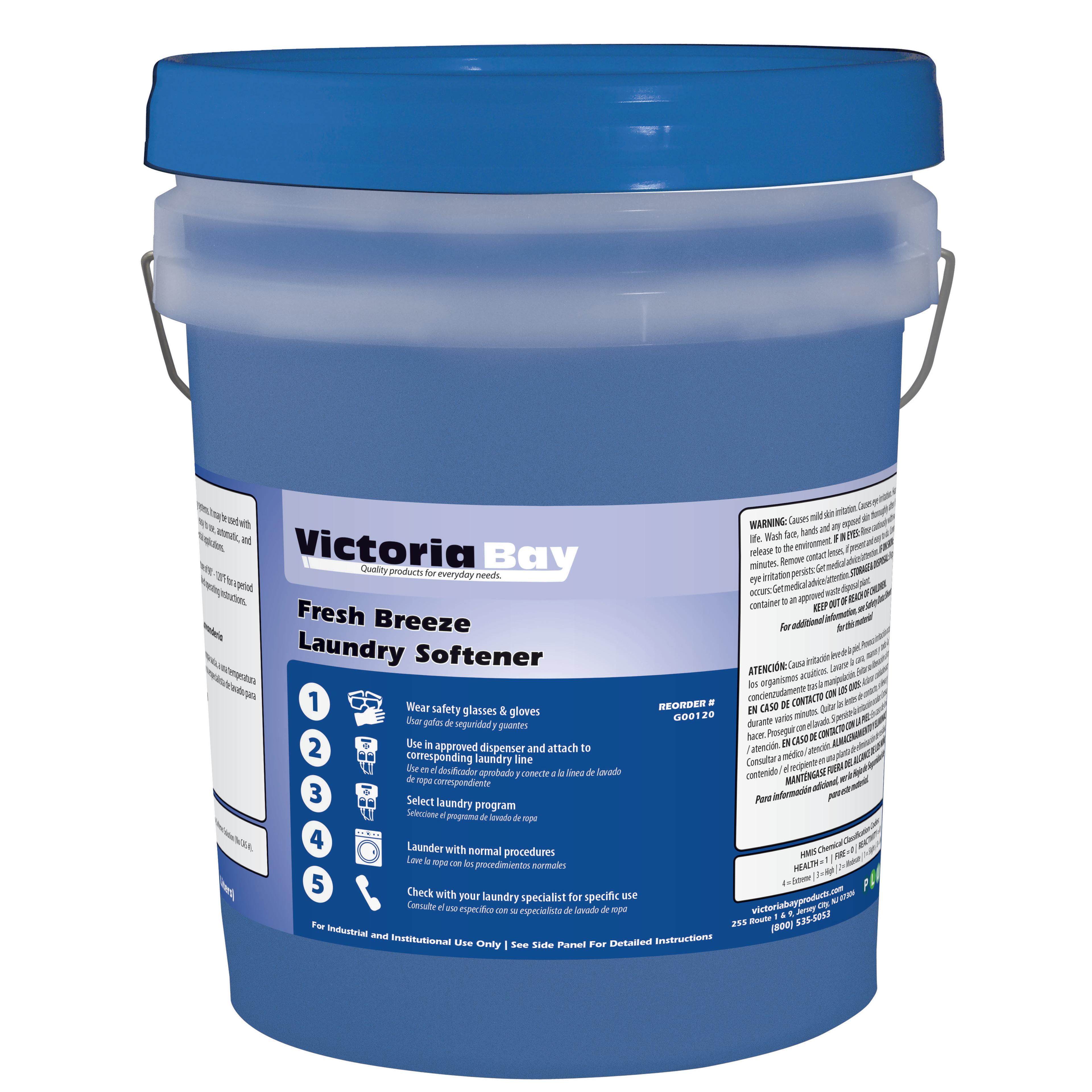 Victoria Bay Fresh Breeze Laundry Softener 5 GAL 1/Pail