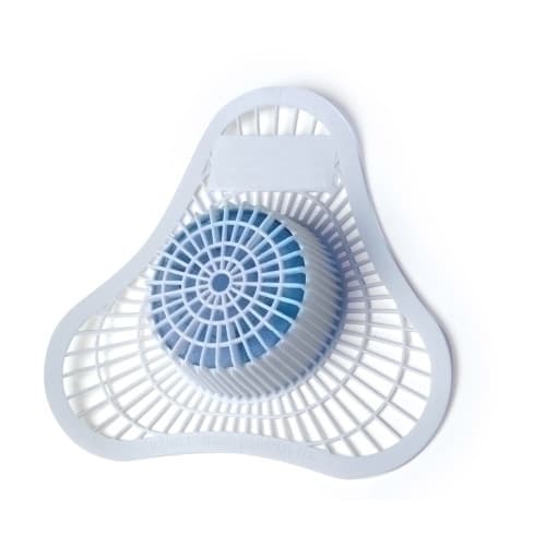 Health Gards® Urinal Screen & Block Citrus Scent White Blue Plastic Non-Para 12/Case
