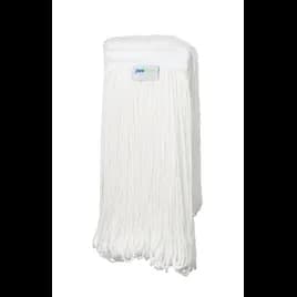 JaniFiber Mop Head Small (SM) White Microfiber Launderable 12/Case