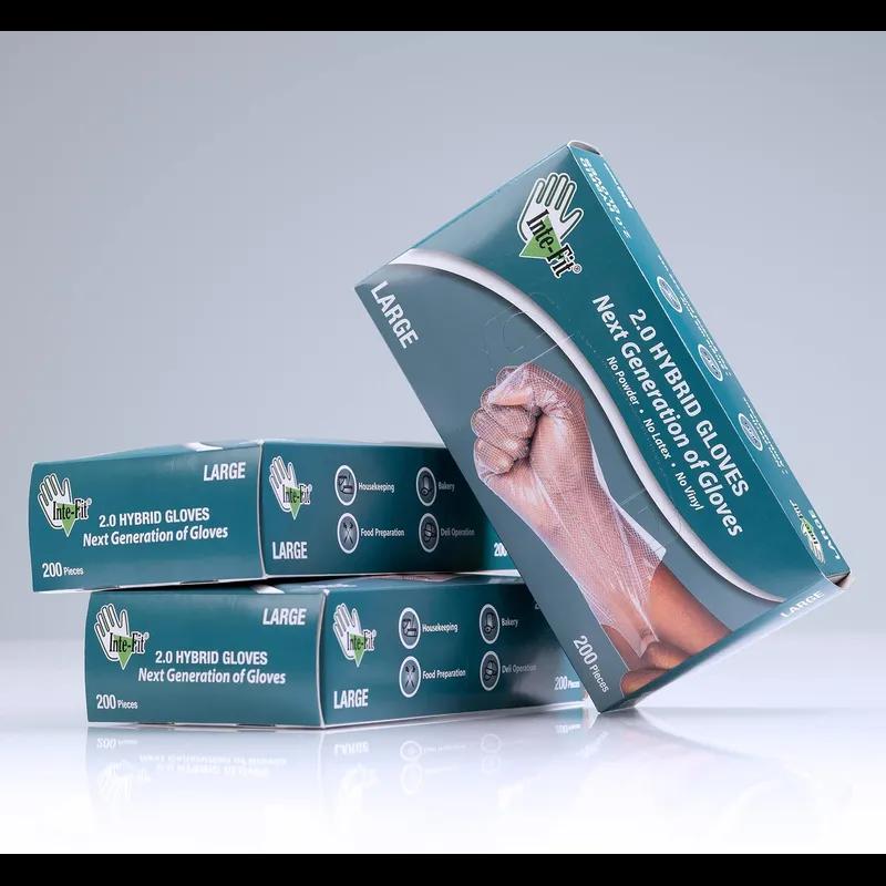 Gloves XL 1.5MIL Powder-Free Hybrid 100/Box