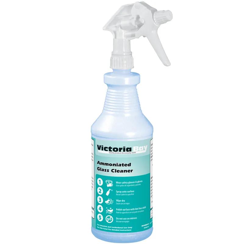 Victoria Bay Ammoniated Glass Cleaner 32 FLOZ 12/Case