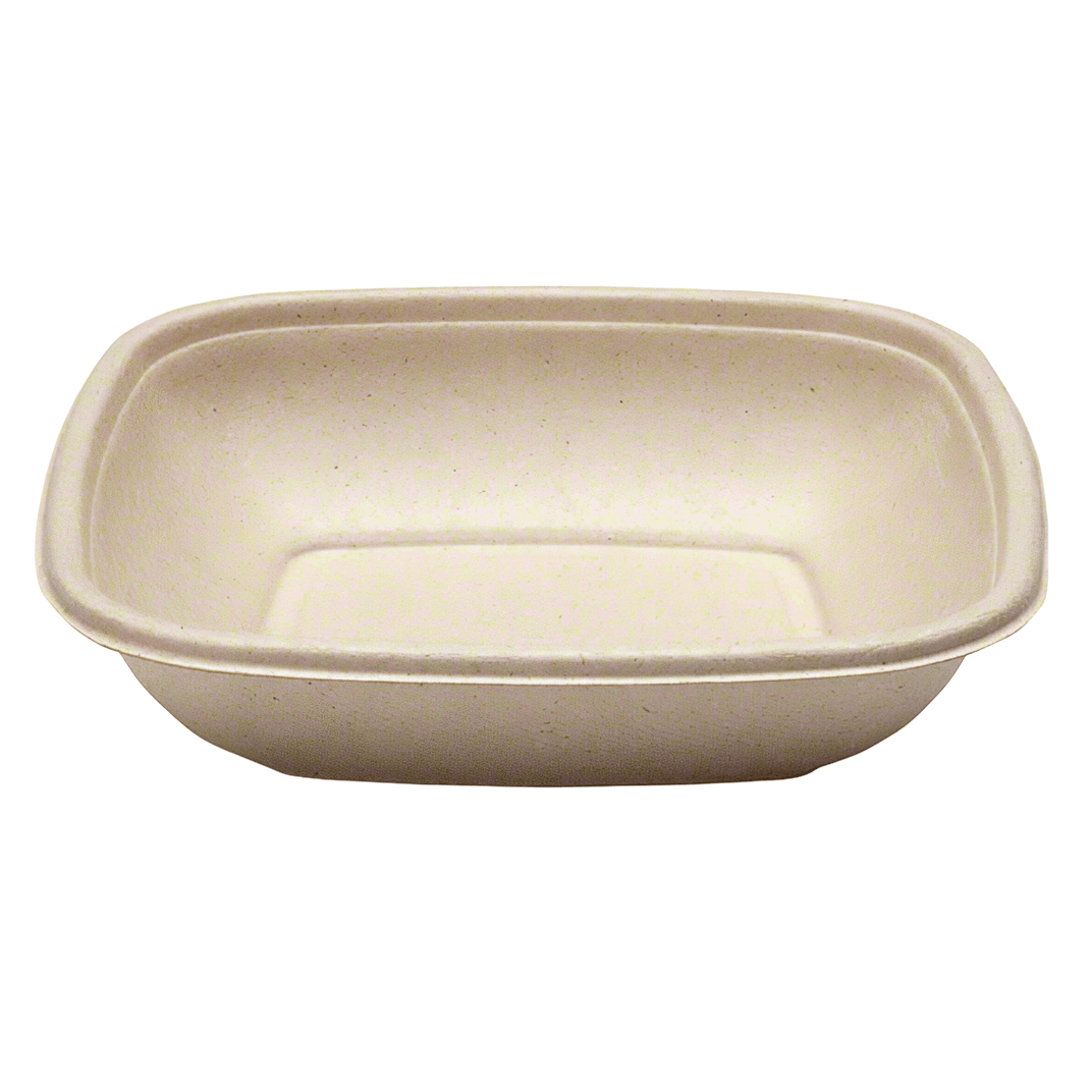 Bowl 24 OZ Brown Square 500/Case