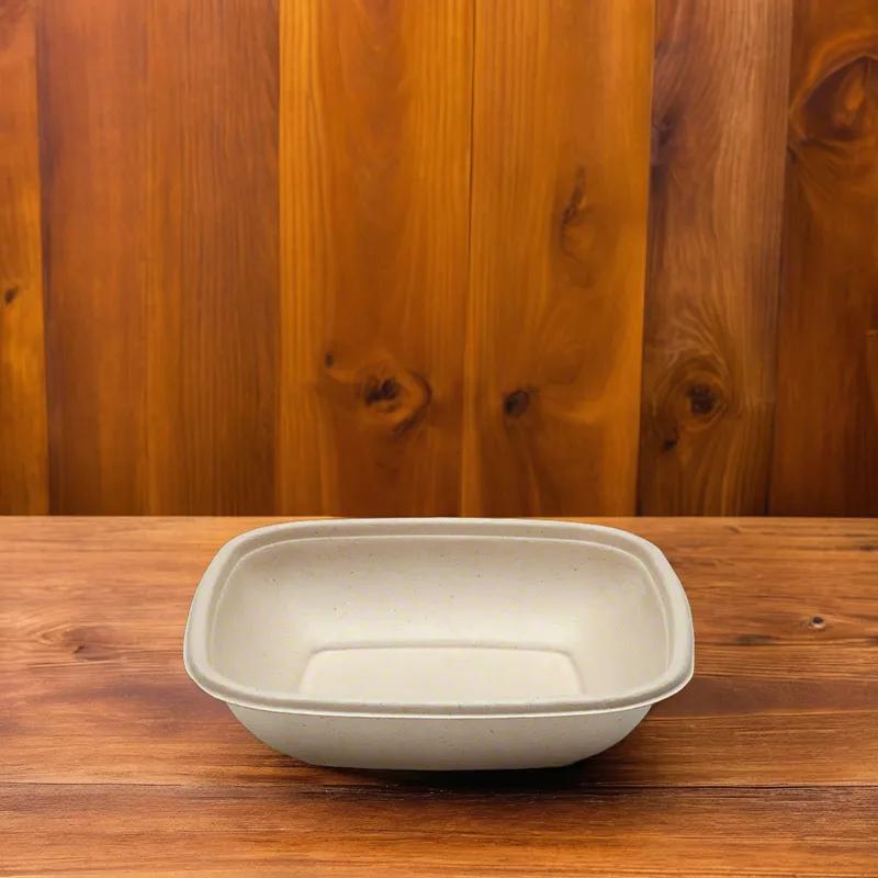Bowl 24 OZ Brown Square 500/Case