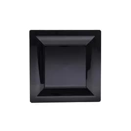 WNA Plate 6.5 IN PS Black Square 168/Case